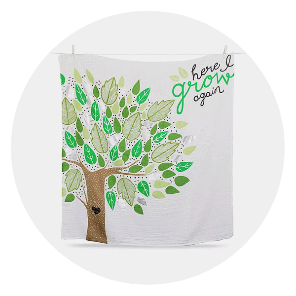 Lulujo Here I Grow Again Photo Blanket & Monthly Card Set