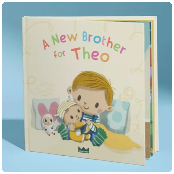 Wonderbly A New Sibling Book