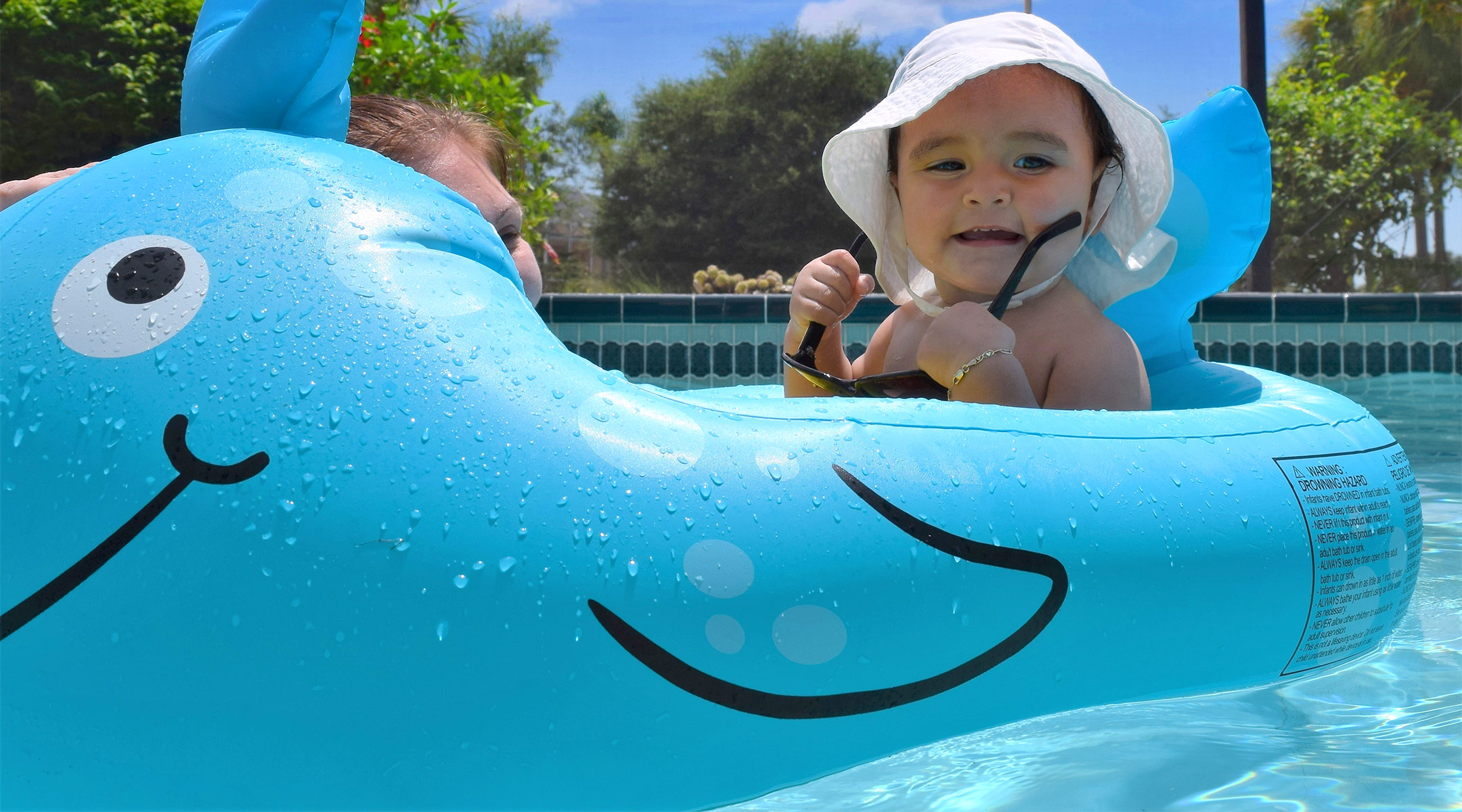 baby pool float with canopy australia