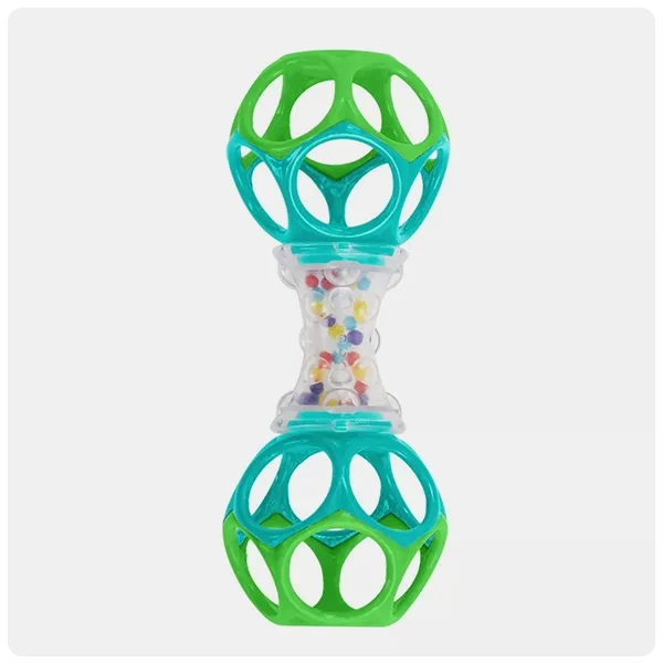Bright Starts Oball Easy Grasp Shaker Rattle