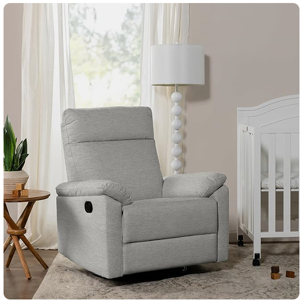 DaVinci Suzy Recliner and Swivel Glider