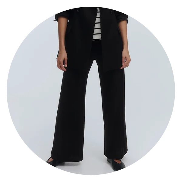 H&M MAMA Wide-Leg Pants