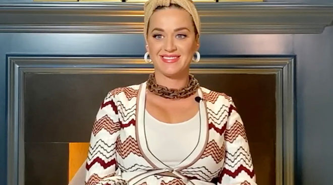 singer katy perry gives nursery tour