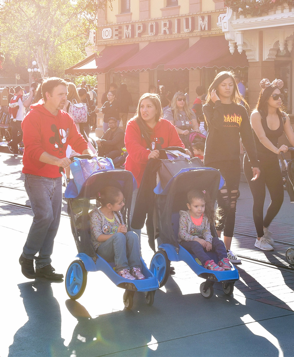 Disney bans large strollers on sale