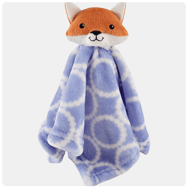 Hudson Baby Animal Face Security Blanket