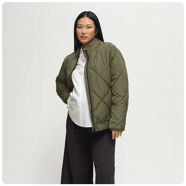 Ingrid & Isabel Grow With You Puffer Jacket