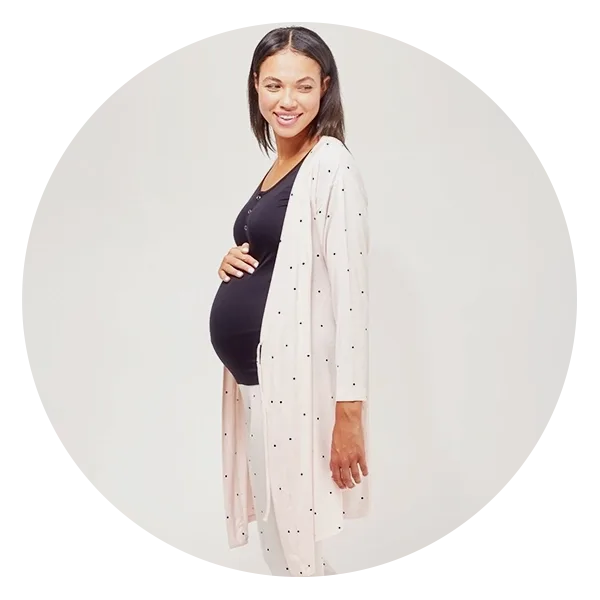 10 Maternity Nightgown and Robe Sets - Starting at Just $26