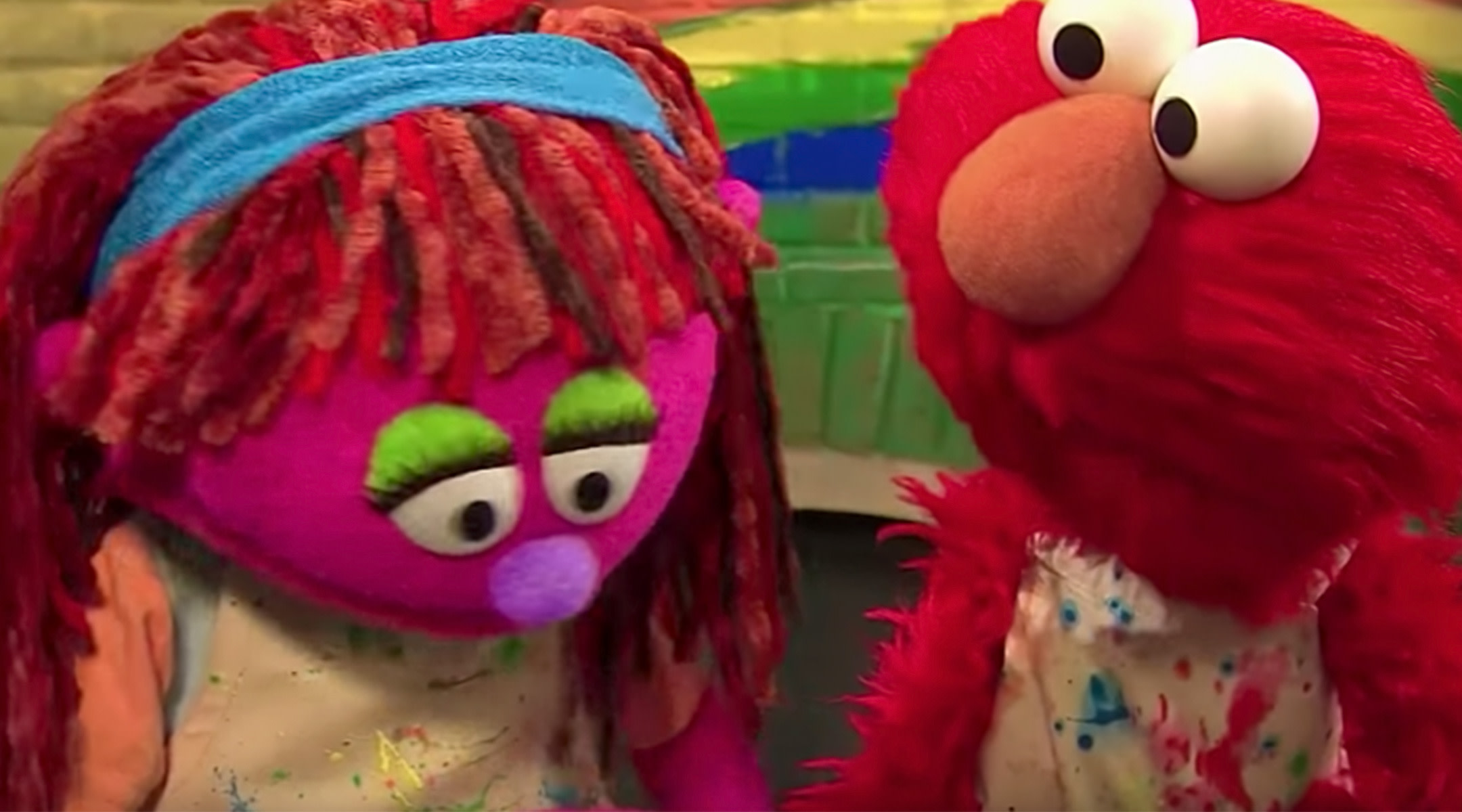 Sesame street muppet, Lily addresses homelessness on the show