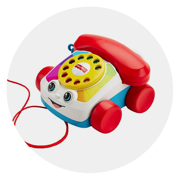 Fisher-Price Toddler Pull Toy Chatter Telephone