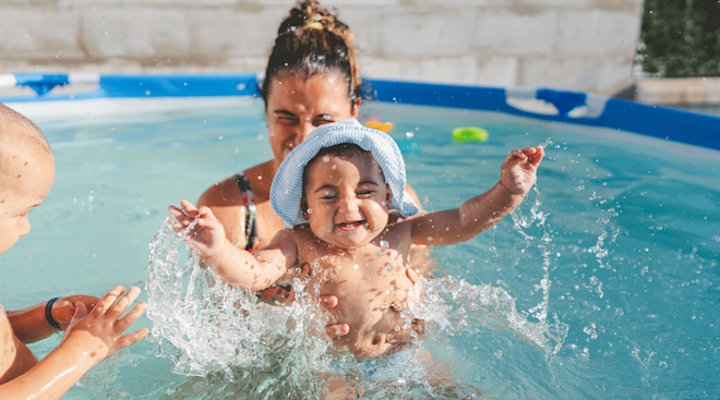 When Can Babies Go in the Pool?