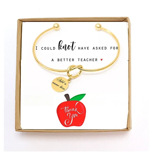 Pink Carnation Designs Knot Bracelet