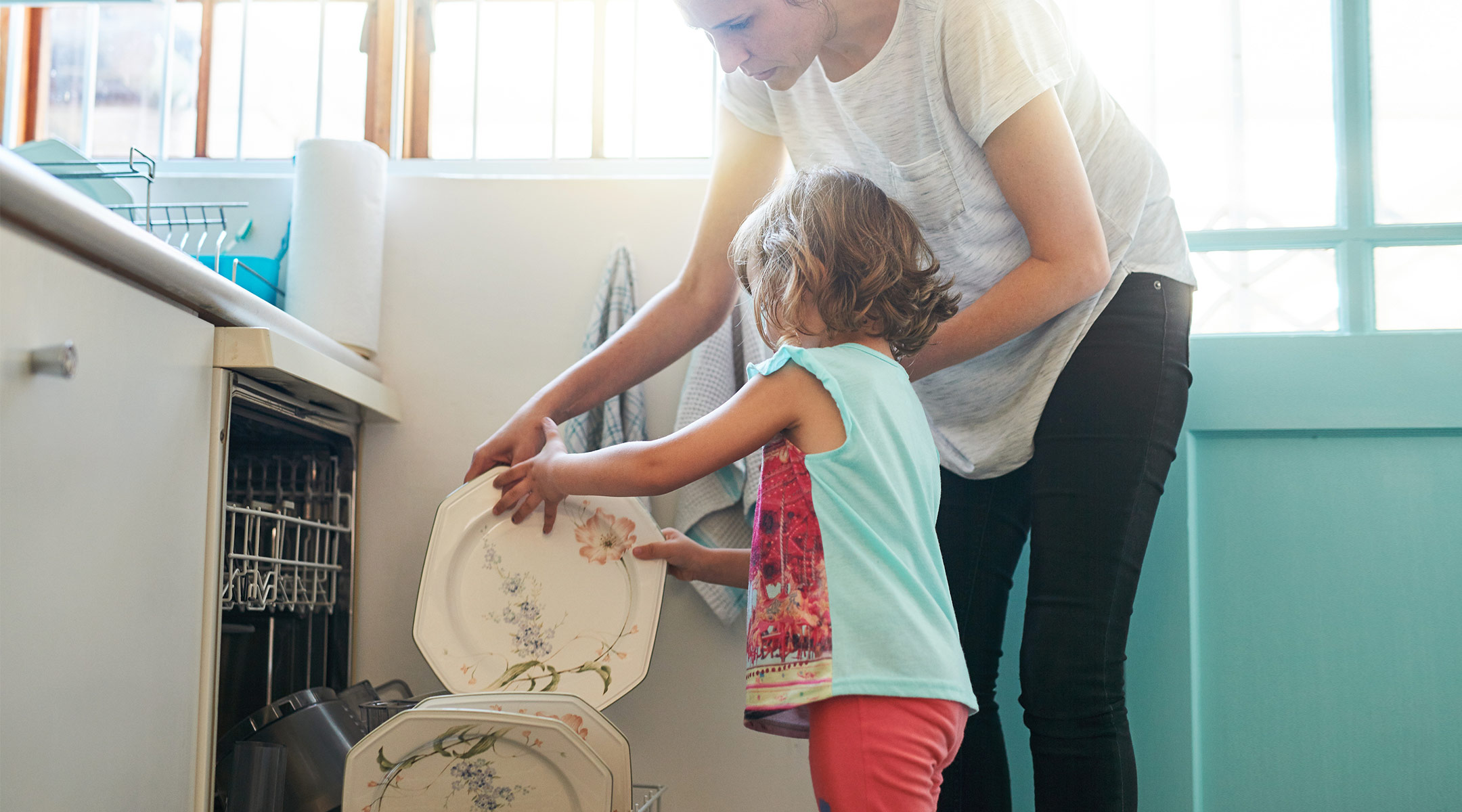 moms and working moms still handle the majority of the housework