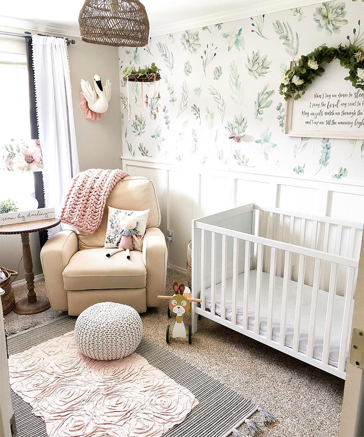 Blog  Best Removable Wallpaper for a Nursery  Tempaper  Co