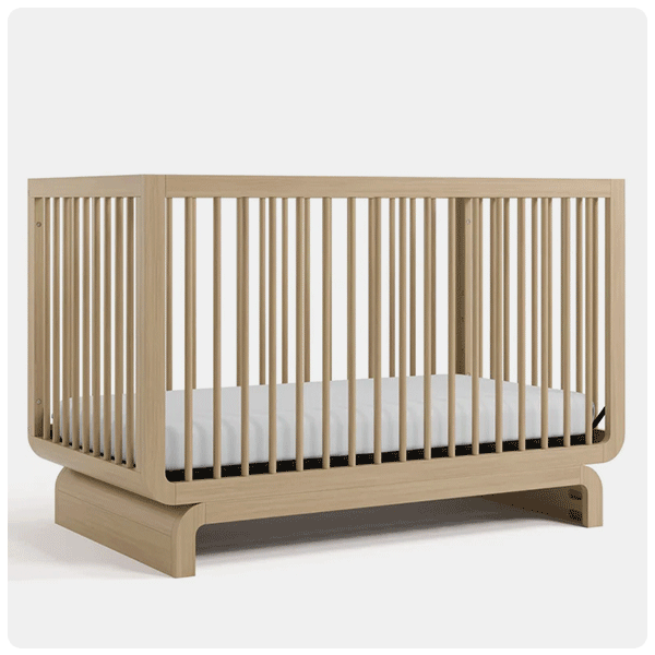 Storkcraft Santorini Deluxe 5-in-1 Convertible Crib with Bonus Toddler Guardrail