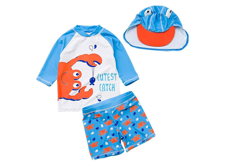 baby boy swim top