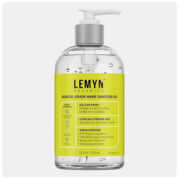 Lemyn Organics Hand Sanitizer Gel