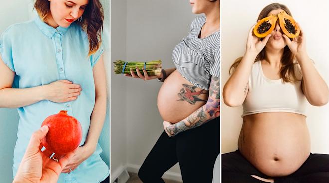 How Big Is Baby Moms Demonstrate With Fruits How Big Is Baby Moms Demonstrate With Fruits