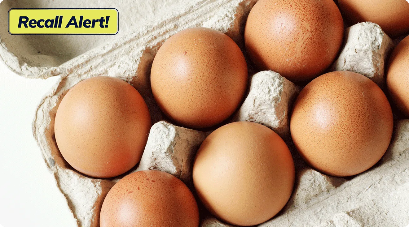 brown eggs in carton