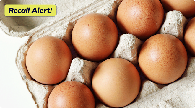 brown eggs in carton