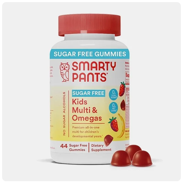 Smarty Pants Sugar Free Kids Multi & Omegas