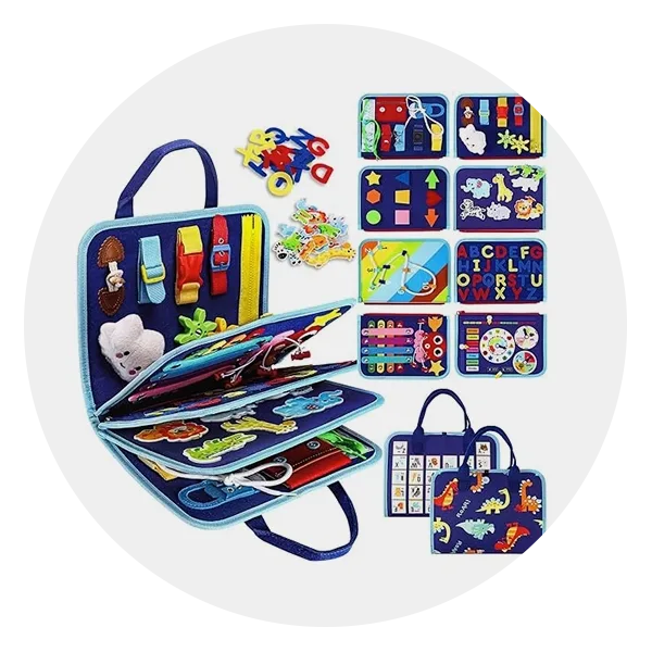 Esjay Toddler Busy Board Montessori Toy