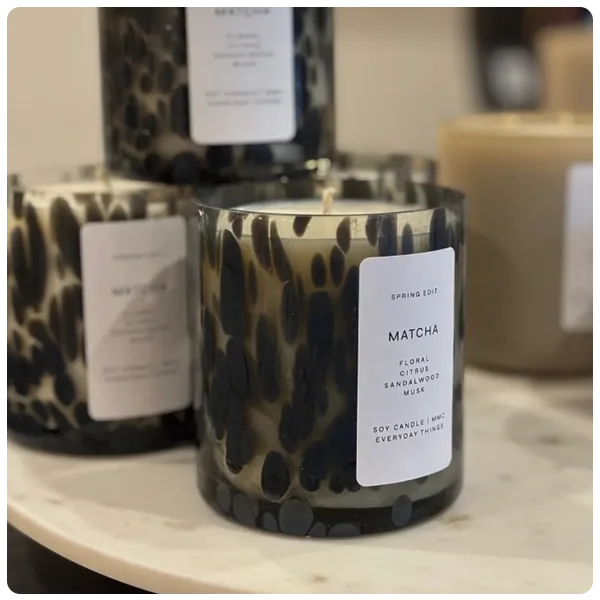 Mom Made Spring Edit Speckle Candle
