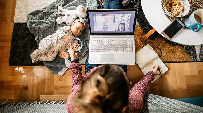 Working From Home With a Baby or Toddler