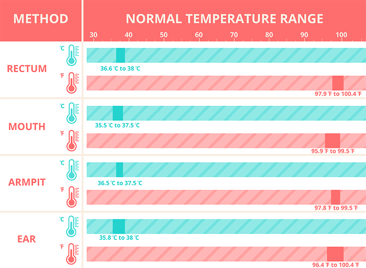 Baby Fever Temperature Chart