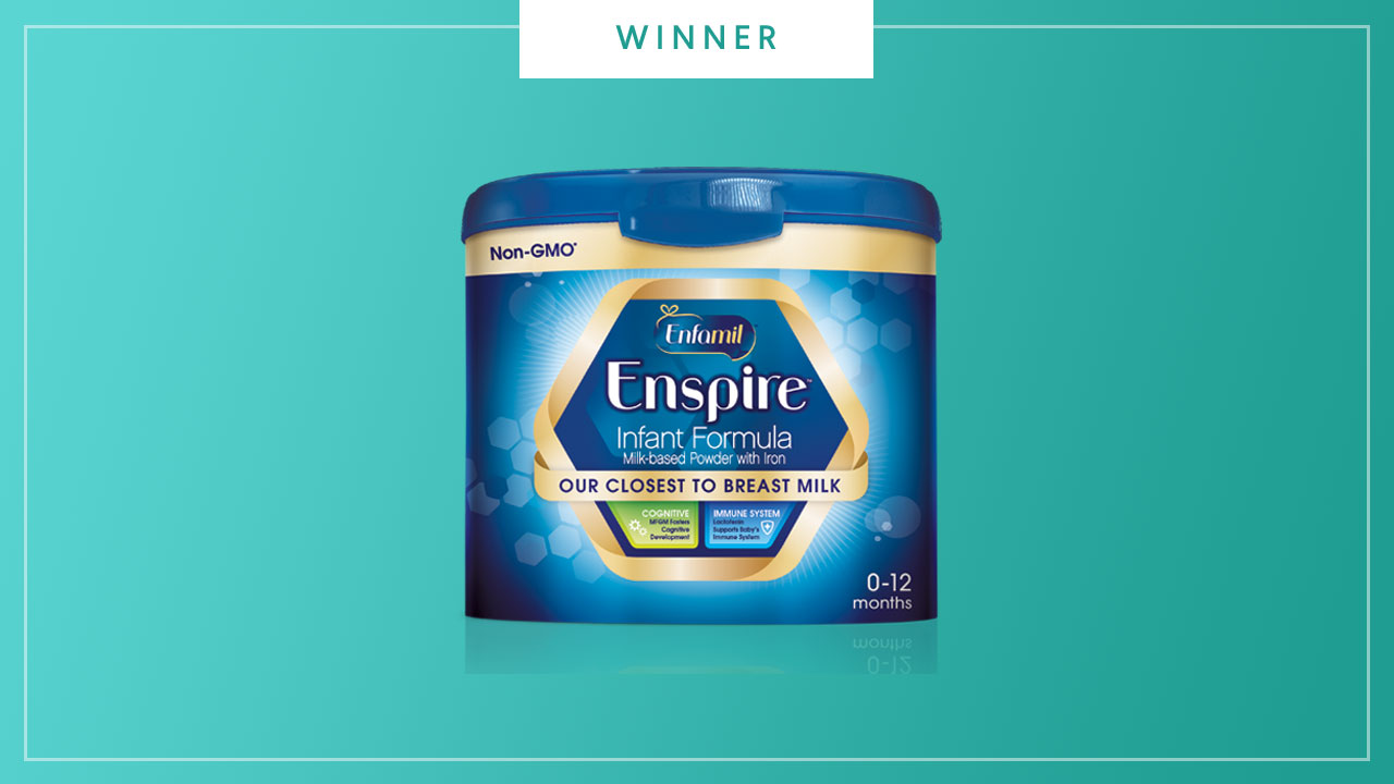 Enfamil Enspire wins the 2017 Best of Baby Award from The Bump.