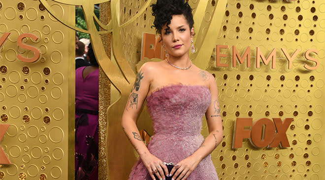 images Halsey Baby Shower pregnant with her first child