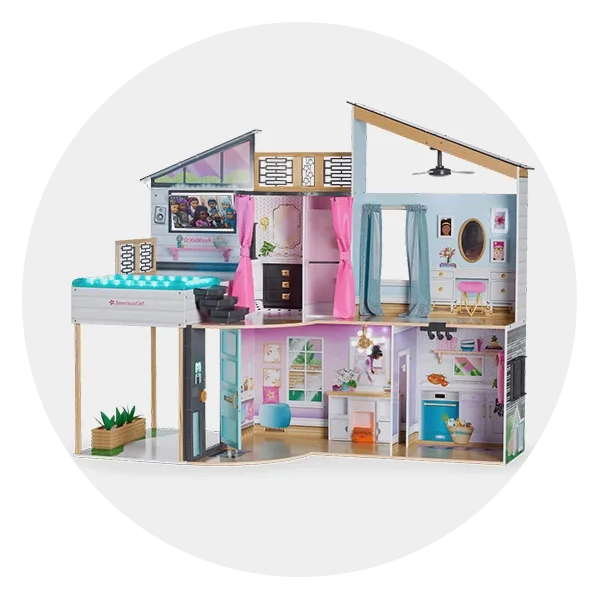 Cozy Cabin, Dollhouse Playset for 18-inch Dolls