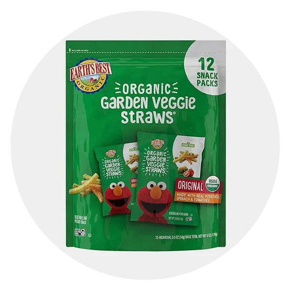 Earth's Best Organic Sesame Veggie Straws Toddler Snack