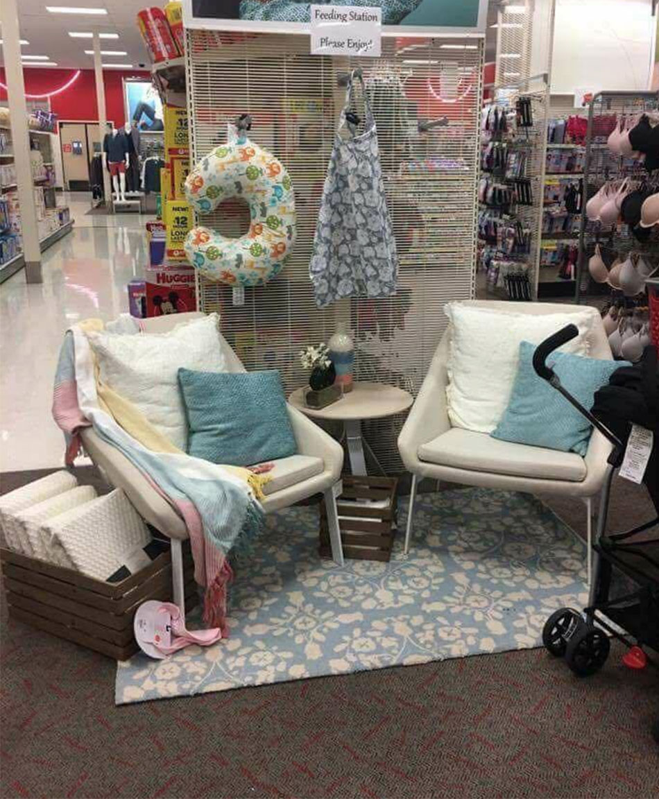 Breastfeeding chair outlet target