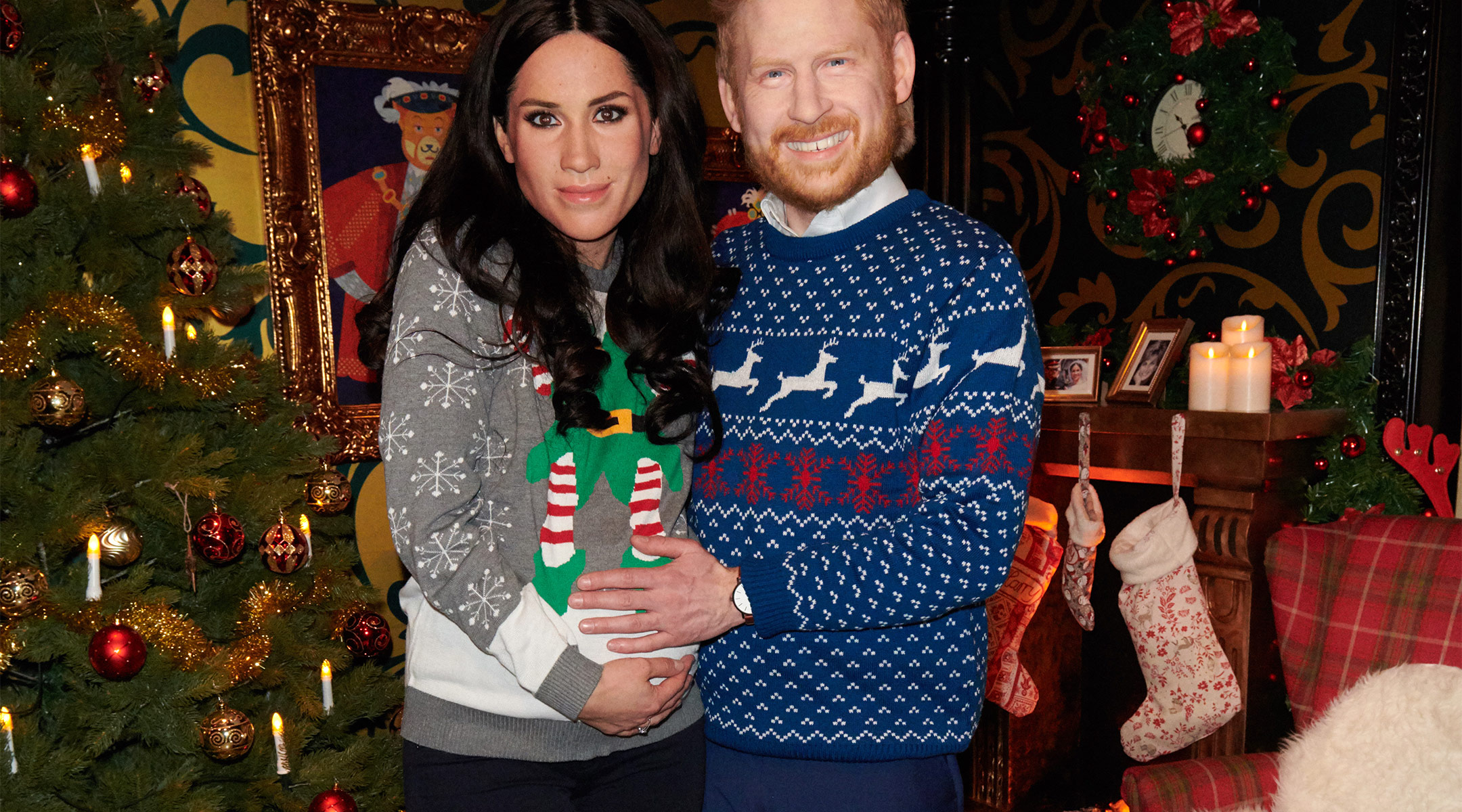 Madame Tussauds Debuts Pregnant Meghan Markle, Prince Harry Figures