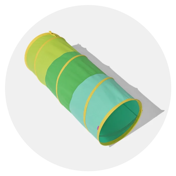 Lovevery The Organic Cotton Play Tunnel Toy for 1 Year Old