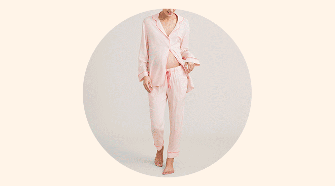 Shop Authentic Balakie Maternity Pajamas for Hospital Set Short Sleeve ...