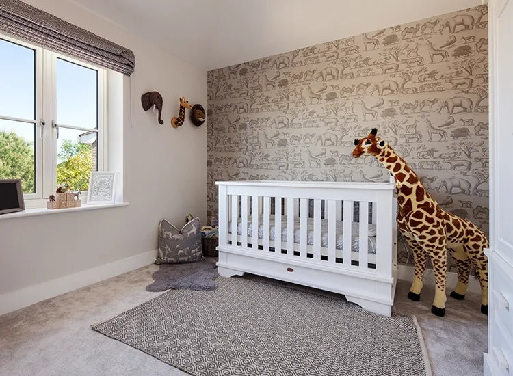 boho safari nursery rug