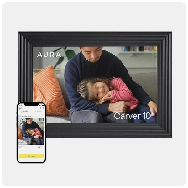 Aura Carver 10" Digital Picture Frame