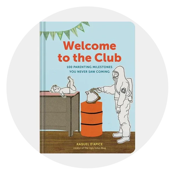 Funny milestone book for parents