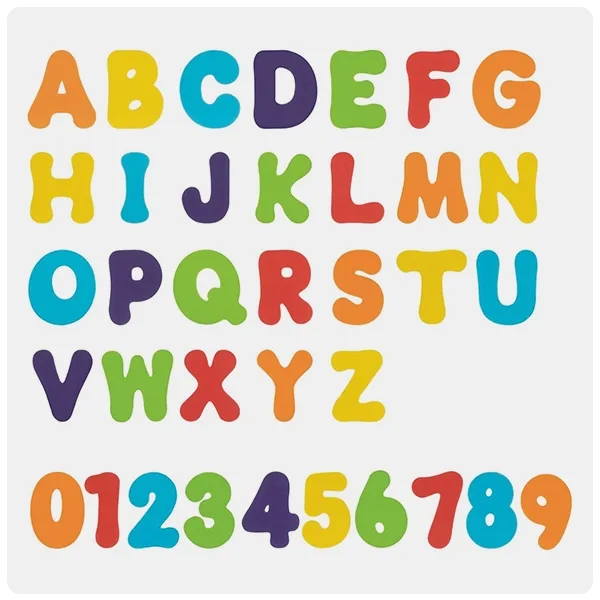 Nuby Foam Bath Letters and Numbers for Toddlers