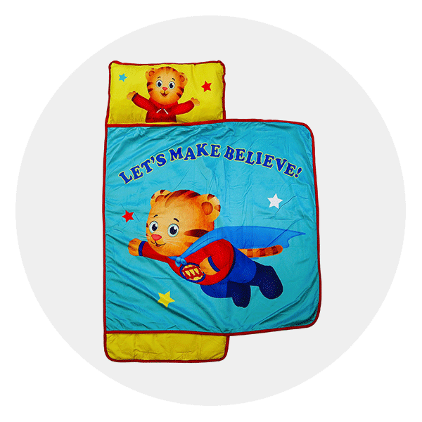 Jay Franco Daniel Tiger Make Believe Blue Kids Nap Mat