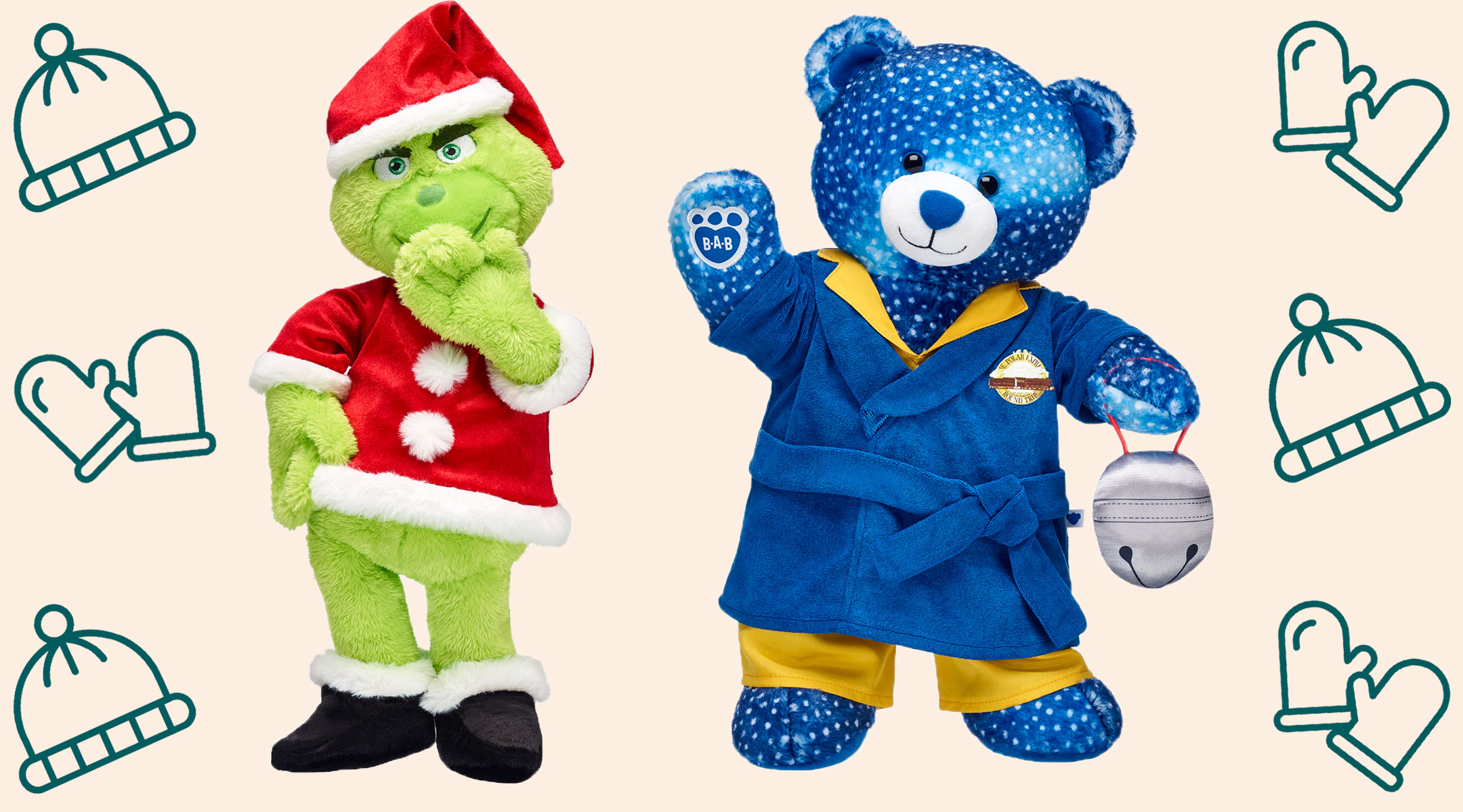 the build a bear workshop releases holiday character collection