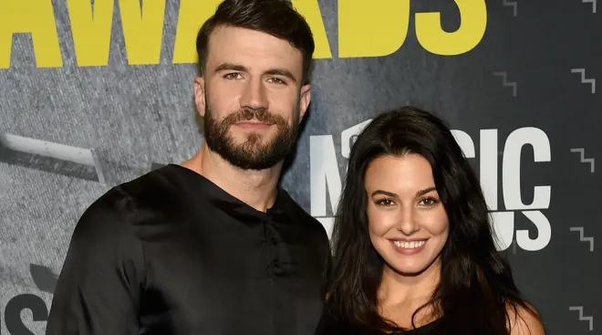 Sam hunt and his wife Hannah Fowler