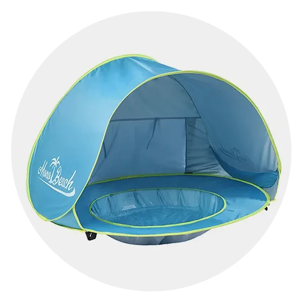 Best baby beach tent with play pool