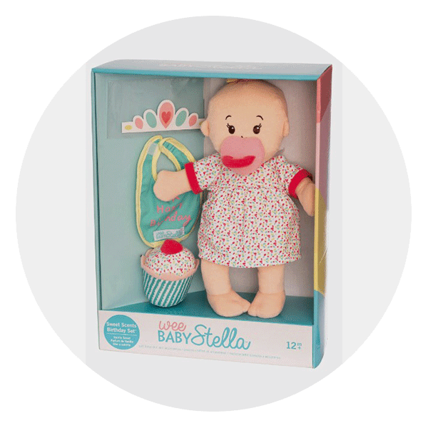 Manhattan Toy Wee Baby Stella Doll & Accessories Set