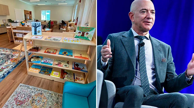 jeff bezos opens pre-school for underserved children