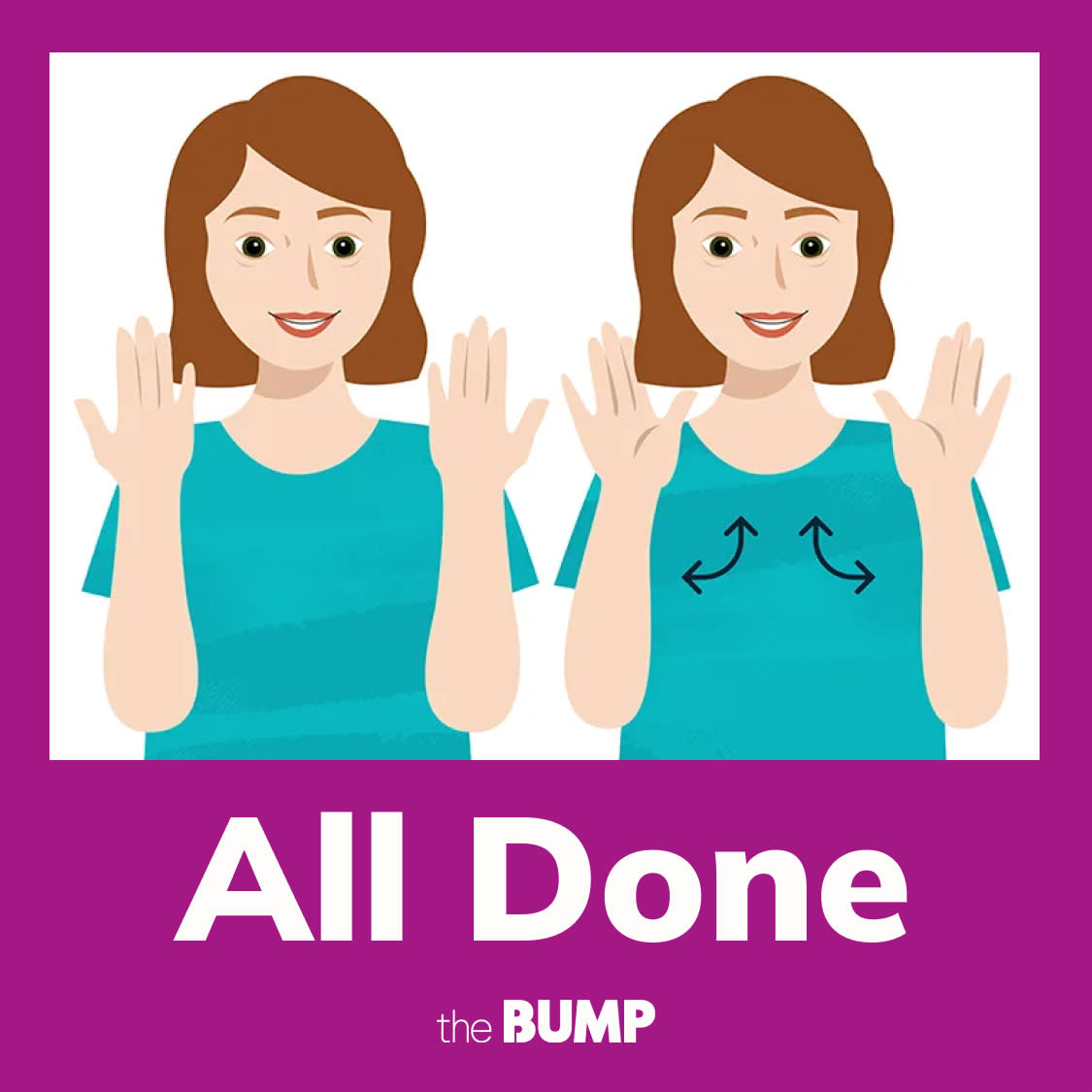 all gone sign language