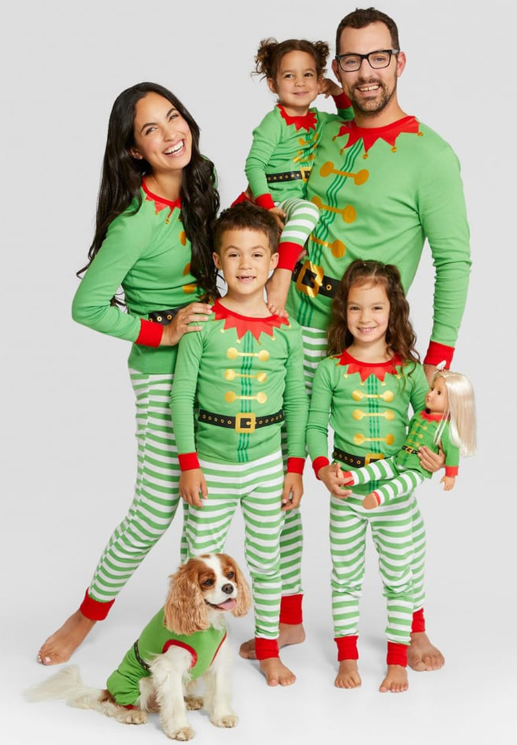 Target Has a Collection of Holiday Matching PJs for the Family