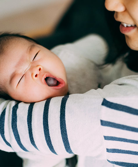 Ways to get baby to sleep through the outlet night