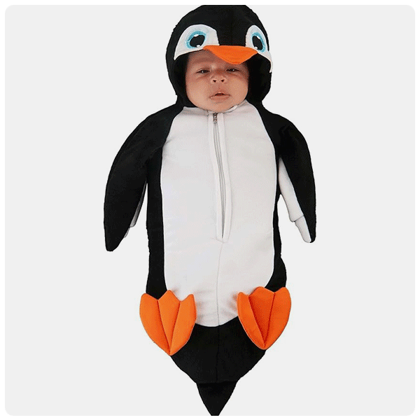 Precious Penguin Bunting Costume for Infants